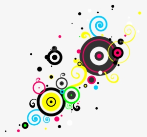 Photography Clip Colorful Dots, HD Png Download, Free Download