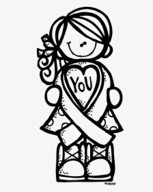 Breast Cancer Awareness Coloring Page, HD Png Download, Free Download
