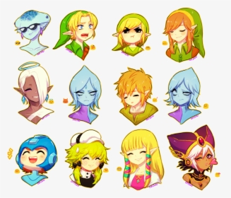 Emoji Challenge Loz Megaman, HD Png Download, Free Download