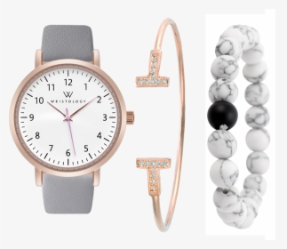 Olivia Rose Gold Numbers Bracelet Gift Set, HD Png Download, Free Download