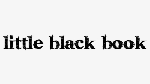 Little Black Book Matchmaking Logo Black, HD Png Download, Free Download