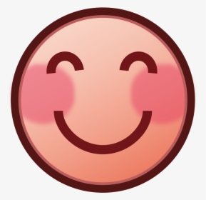 Blush Emoji Png, Transparent Png, Free Download