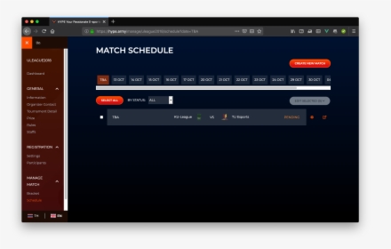 Match Schedules, HD Png Download, Free Download