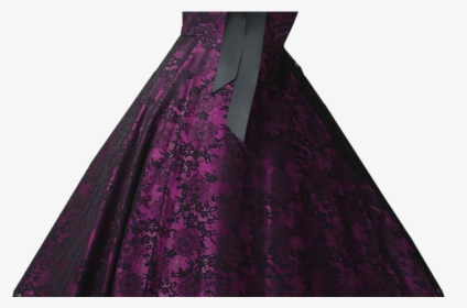 Black And Purple Wedding Dresses , Png Download, Transparent Png, Free Download