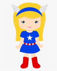 Super Girl Clipart Party, HD Png Download, Free Download