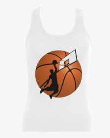 Slam Dunk Basketball Player Women"s Shoulder-free Tank, HD Png Download, Free Download