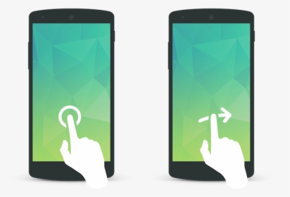 Tap Vs Swipe, HD Png Download, Free Download