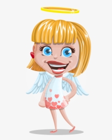 Angel Kid Vector Cartoon Character Aka Stella The Shining, HD Png Download, Free Download