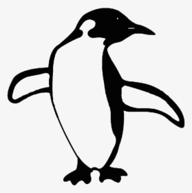 Transparent Baby Penguin Png - Transparent Clipart Penguin Silhouette, Png Download, Free Download