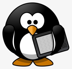 Modern Penguin Clip Arts - Round Cartoon Penguin, HD Png Download, Free Download