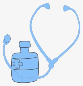 Stethoscope Doctor First Aid Free Picture - Estetoscópio Medica Png Desenho, Transparent Png, Free Download