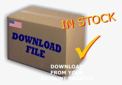Ready To Download Shortly From Your Account - Box, HD Png Download, Free Download
