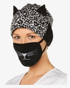 Ka142wis - Bandana - Cat Whiskers Surgical Mask, HD Png Download, Free Download