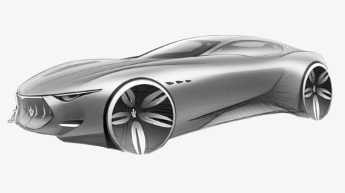 Concept Car Png Clipart - Maserati Alfieri Png, Transparent Png, Free Download