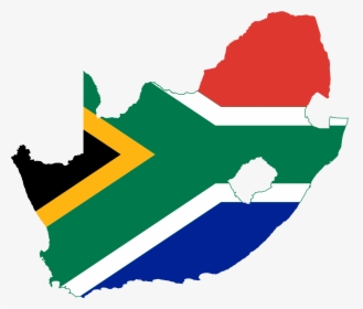 Transparent Tyranny Clipart - South Africa Flag Map, HD Png Download, Free Download