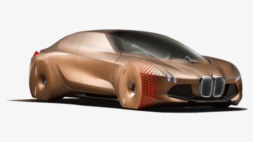 #futuristic #car - Gold Bmw Concept Car, HD Png Download, Free Download