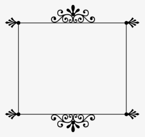 Borders And Frames Clip Art Picture Frames Vector Graphics - Transparent Background Fancy Borders, HD Png Download, Free Download