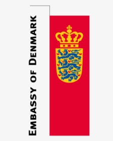 Sa Pre Royal Danish Embassy Of Denmark 2 - Embassy Of Denmark Logo, HD Png Download, Free Download