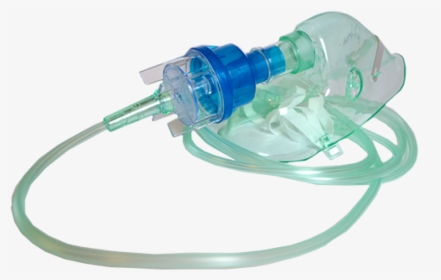 Nebulizer Mask Adult And Paediatric - O2 Mask With Nebulizer, HD Png Download, Free Download