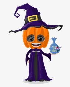 Halloween Vector - Cool Halloween Characters Clip Art, HD Png Download, Free Download