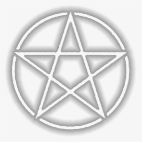 Pentacle Pentagram Wicca Witchcraft Amulet - Pentagram Transparent Background, HD Png Download, Free Download