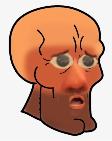 Retarded Handsome Squidward Gif , Png Download - Thanos Meme Face Png, Transparent Png, Free Download