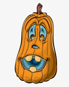 Pumpkin Halloween Cartoon , Png Download - Cartoon Pumpkin, Transparent Png, Free Download