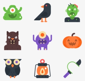 Halloween Icons Png, Transparent Png, Free Download