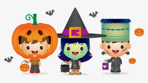 #halloween #kids #cute #trickortreat #frankenstein - Kids Halloween Party Png, Transparent Png, Free Download