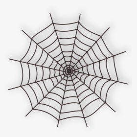 Halloween Spider Web Icon Clip Arts - Spider Web Cartoon No Background, HD Png Download, Free Download