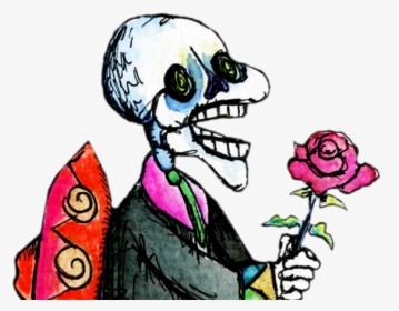 Cartoon Skeleton Png - Day Of The Dead Transparent, Png Download, Free Download