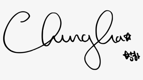 Chungha Signature, HD Png Download, Free Download