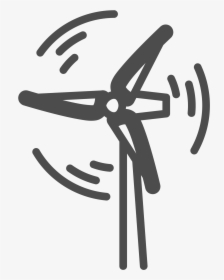 Wind Power Clip Arts - Clip Art Wind Power, HD Png Download, Free Download