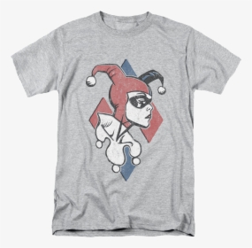 Distressed Harley Quinn Dc Comics T-shirt - Where's Wally T Shirt, HD Png Download, Free Download