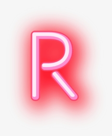 R Clipart Picsart - Neon Letters Png R, Transparent Png, Free Download