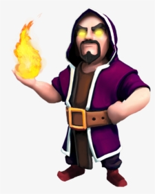 Wizard Lvl - Wizard Barbarian Clash Of Clans, HD Png Download, Free Download