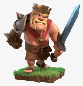 Barbarian King Coc Image - Clash Of Clans Barbarian King, HD Png Download, Free Download