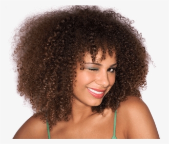 Slide1 - Woman Curly Hair Png, Transparent Png, Free Download