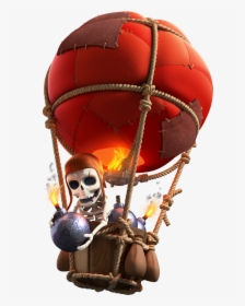 Clip Art Balloon Coc - Clash Of Clans Balloon, HD Png Download, Free Download