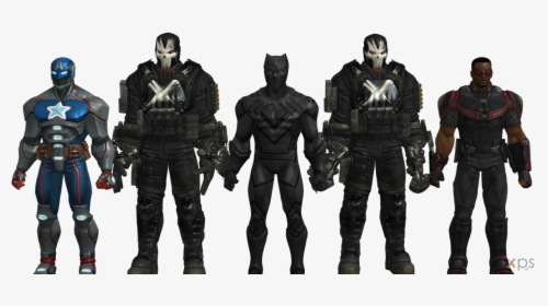 Venom Transparent Coc - Contest Of Champions Black Panther 3d Model, HD Png Download, Free Download
