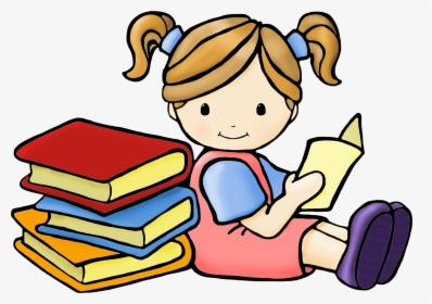 Transparent Children Reading Png - Kids Reading Clipart, Png Download, Free Download