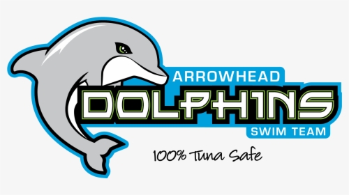 Coc Rec Swim Team Logo Dolphins Tag - Illustration, HD Png Download, Free Download
