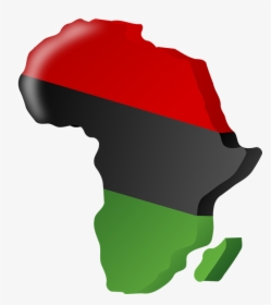 Pan-african Flag, Africa, Continent, Nation, Flag, - Africa Clipart, HD Png Download, Free Download