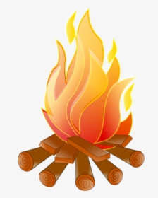 Clip Art Fogueira Festa Junina Vetor - Campfire Clipart, HD Png Download, Free Download