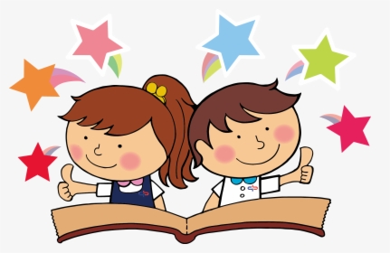 Bis, Bis School - Happy Students Cartoon Png, Transparent Png, Free Download