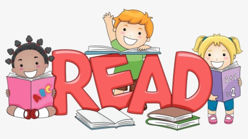Transparent Learn Clipart - Kids Reading Clipart, HD Png Download, Free Download