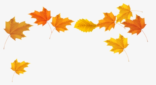 Clip Art Autumn Leaves Background - Falling Leaves No Background, HD Png Download, Free Download