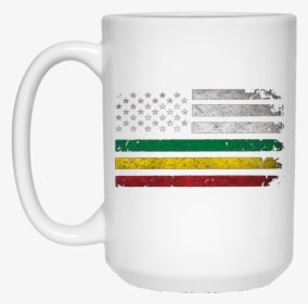 Africa Flag -african American Flag Rasta Reggae - Mug, HD Png Download, Free Download
