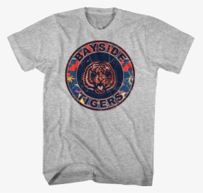 Retro Bayside Tigers Saved By The Bell T Shirt - Joe The Policeman From The What's Goin Down Episode, HD Png Download, Free Download