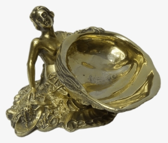 Siren Silver Dish - Statue, HD Png Download, Free Download